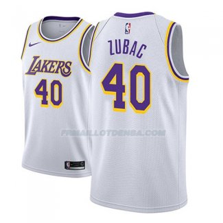 Maillot Los Angeles Lakers Ivica Zubac Association 2018-19 Blanc