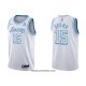 Maillot Los Angeles Lakers Jabari Brown NO 15 Ville 2021-22 Blanc