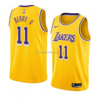 Maillot Los Angeles Lakers Joel Berry Ii Icon 2018-19 Jaune