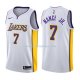Maillot Los Angeles Lakers Larry Nance Jr. Association 2017-18 7 Blancoo