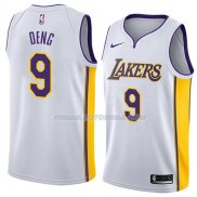 Maillot Los Angeles Lakers Luol Deng Association 2018 Blanc