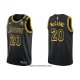 Maillot Los Angeles Lakers Mac Mcclung NO 20 Mamba 2021-22 Noir