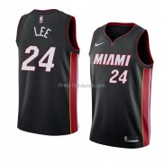 Maillot Miami Heat Marcus Lee Icon 2018 Noir