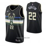 Maillot Milwaukee Bucks Khris Middleton Statement 2020 Noir