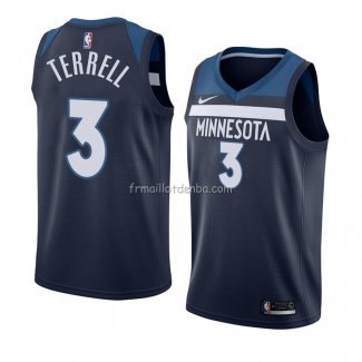 Maillot Minnesota Timberwolves Jared Terrell Icon 2017-18 Bleu