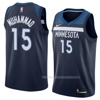 Maillot Minnesota Timberwolves Shabazz Muhammad Icon 2018 Bleu