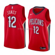 Maillot New Orleans Pelicans Jalen Jones Statement 2018 Rouge