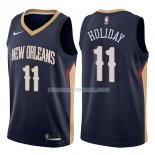Maillot New Orleans Pelicans Jrue Holiday Icon 2017-18 11 Azul