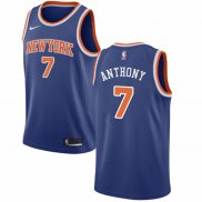 Maillot New York Knicks Carmelo Anthony NO 7 Icon Bleu