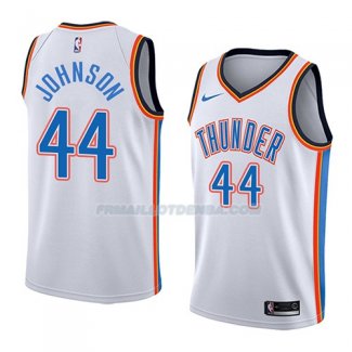 Maillot Oklahoma City Thunder Dakari Johnson Association 2018 Blanc