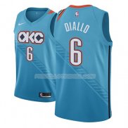 Maillot Oklahoma City Thunder Hamidou Diallo Ciudad 2018-19 Bleu