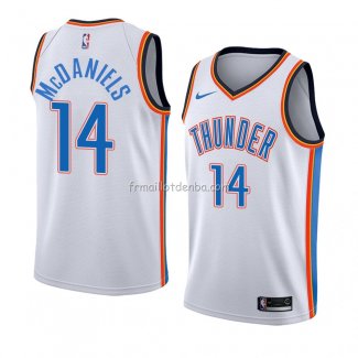 Maillot Oklahoma City Thunderr K. J. Mcdaniels Association 2018 Blanc