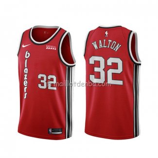 Maillot Portland Trail Blazers Bill Walton Classic Rouge