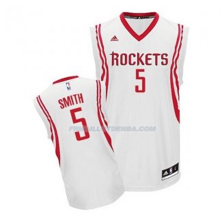 Maillot Basket Houston Rockets Smith 5 Blanco