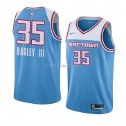 Maillot Sacramento Kings Marvin Bagley Iii Ville 2018-19 Bleu