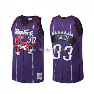 Maillot Tornto Raptors Marc Gasol Hardwood Classics Volet