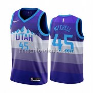 Maillot Utah Jazz Donovan Mitchell Throwback 2019-20 Volet
