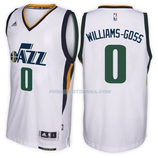 Maillot Utah Jazz Nigel Williams Goss Home 2017-18 0 Blancoo