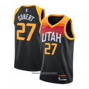 Maillot Utah Jazz Rudy Gobert Ville 2020-21 Noir