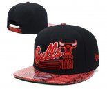 NBA Chicago Bulls Casquette Noir Rouge 2006