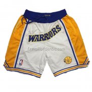 Short Golden State Warriors Blanc