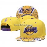 Casquette Los Angeles Lakers Jaune3