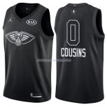 Maillot All Star 2018 New Orleans Pelicans Demarcus Cousins 0 Noir