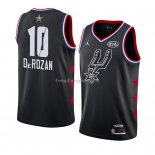 Maillot All Star 2019 San Antonio Spurs Demar Derozan Noir