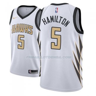 Maillot Atlanta Hawks Daniel Hamilton Ciudad 2018-19 Blanc