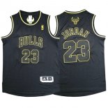 Maillot Basket Basket Enfant Chicago Bulls Jordan 23 Noir