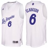 Maillot Basket Noel Day LA Los Angeles Lakers Clarkson Blanc