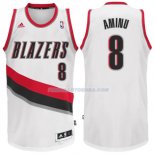 Maillot Basket Portland Trail Blazers Aminu 8 Blanco