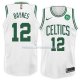 Maillot Boston Celtics Aron Baynes Association 2018 Blanc Blanc