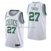 Maillot Boston Celtics Daniel Theis Association Blanc