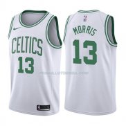Maillot Boston Celtics Marcus Morris Association 2017-18 13 Blancoo