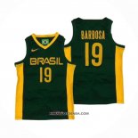 Maillot Bresil Leandro Barbosa No 19 2019 FIBA Baketball World Cup Vert