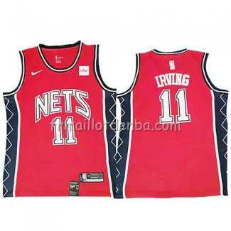 Maillot Brooklyn Nets Kyrie Irving Retro Rouge