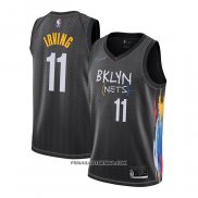 Maillot Brooklyn Nets Kyrie Irving Ville 2020-21 Noir