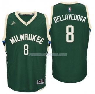 Maillot Basket Milwaukee Bucks Dellavedova 8 Verde