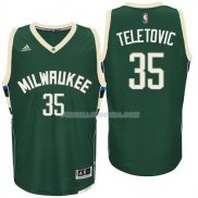 Maillot Basket Milwaukee Bucks Teletovic 35 Verde