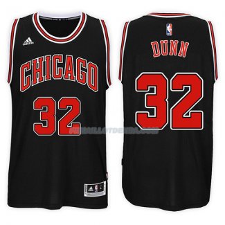 Maillot Chicago Bulls Kris Dunn Alternate 2017-18 32 Negro
