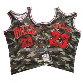 Maillot Chicago Bulls Michael Jordan Hardwood Vert