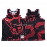 Maillot Chicago Bulls Otto Porter Jr. Mitchell & Ness Big Face Noir