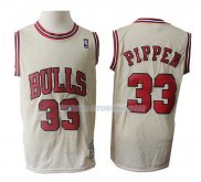 Maillot Chicago Bulls Scottie Pippen Retro 33 Crema