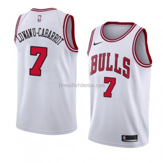 Maillot Chicago Bulls Timothe Luwawu-cabarrot Association 2018 Blanc