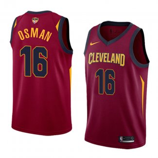 Maillot Cleveland Cavaliers Cedi Osman Finals Bound Icon 2017-18 16 Rouge
