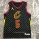 Maillot Cleveland Cavaliers Dennis Smith JR. NO 5 Statement 2020-21 Noir