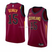 Maillot Cleveland Cavaliers Sam Dekker Icon 2018 Rouge