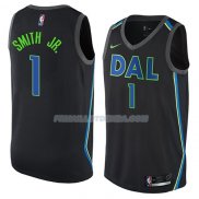 Maillot Dallas Mavericks Dennis Smith Jr Ciudad 2018 Noir.