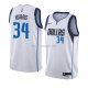 Maillot Dallas Mavericks Devin Harris Association 2018-19 Blanc